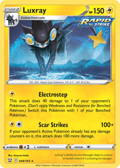 Luxray 48 — Battle Styles