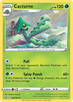 Cacturne 5 — Battle Styles