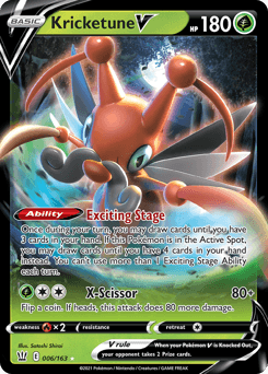 Kricketune V 6 — Battle Styles