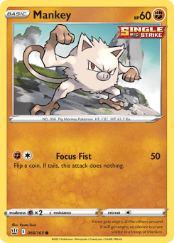 Mankey 66 — Battle Styles