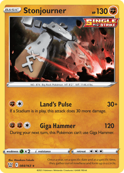 Stonjourner 84 — Battle Styles