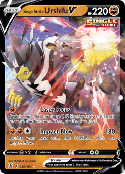 Single Strike Urshifu V 85 — Battle Styles