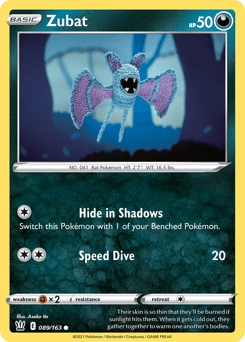Zubat 89 — Battle Styles