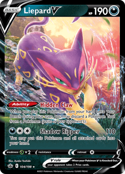Liepard V 104 — Chilling Reign