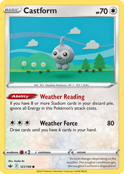 Castform 121 — Chilling Reign