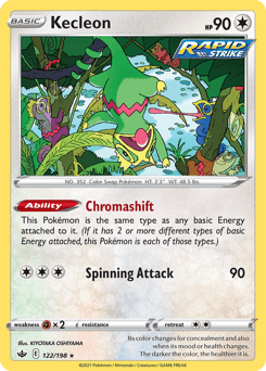 Kecleon 122 — Chilling Reign
