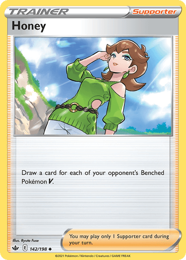 Carta Honey 142/198 do set Chilling Reign — Pokémon TCG | Bynx