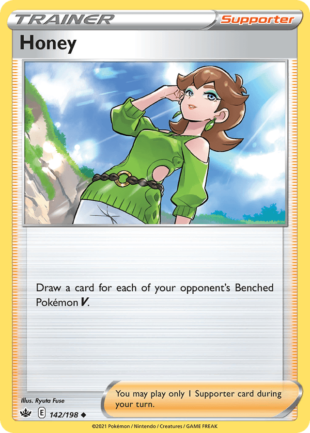 Carta Honey 142/198 do set Chilling Reign — Pokémon TCG | Bynx