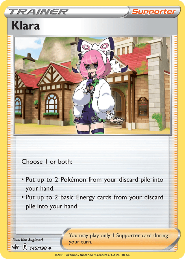 Carta Klara 145/198 do set Chilling Reign — Pokémon TCG | Bynx
