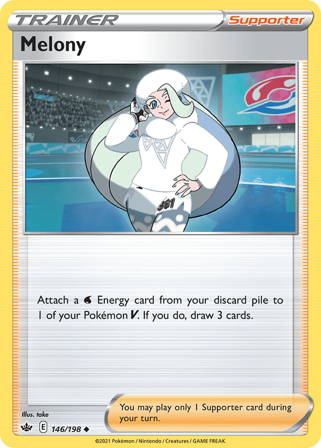 Carta Melony 146/198 do set Chilling Reign — Pokémon TCG | Bynx