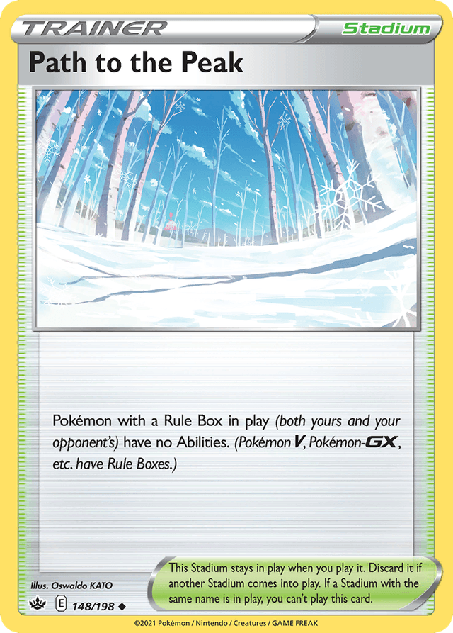 Carta Path to the Peak 148/198 do set Chilling Reign — Pokémon TCG | Bynx