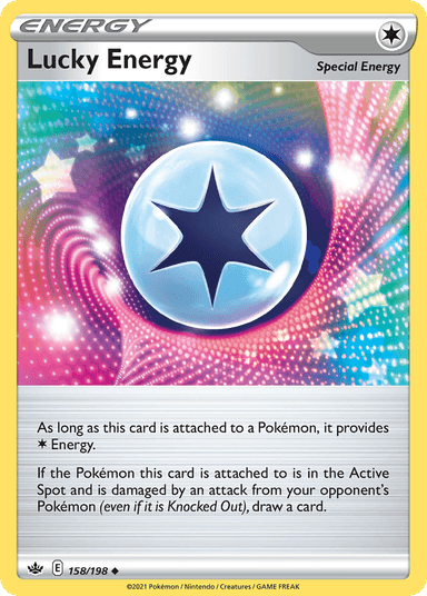 Carta Lucky Energy 158/198 do set Chilling Reign — Pokémon TCG | Bynx