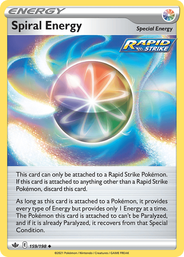 Carta Spiral Energy 159/198 do set Chilling Reign — Pokémon TCG | Bynx