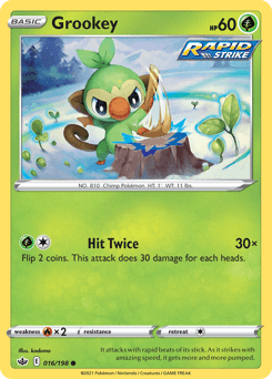 Grookey 16 — Chilling Reign
