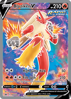Blaziken V 161 — Chilling Reign