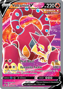 Volcanion V 162 — Chilling Reign