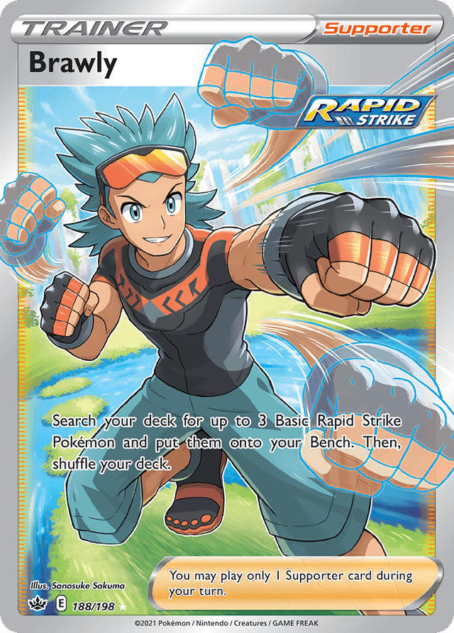 Carta Brawly 188/198 do set Chilling Reign — Pokémon TCG | Bynx