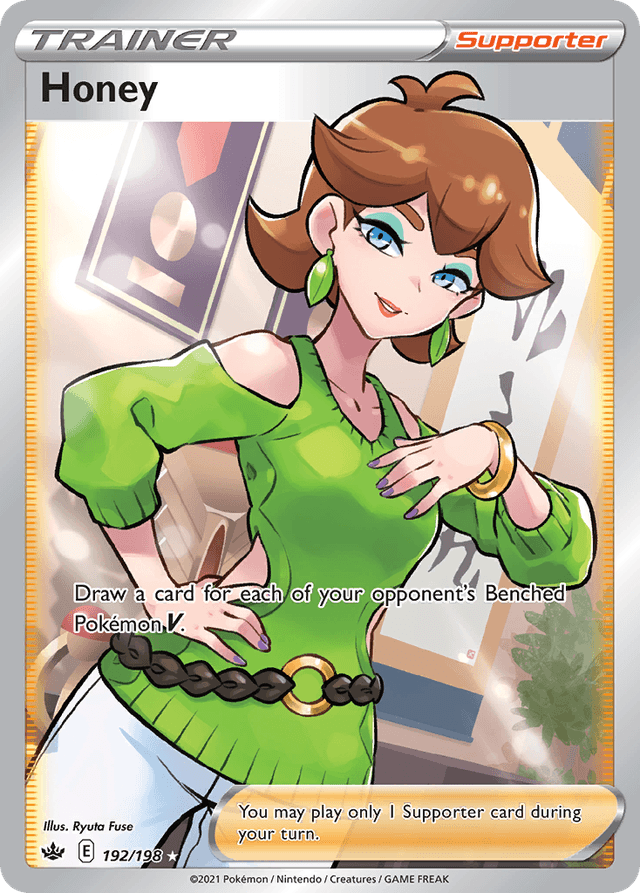 Carta Honey 192/198 do set Chilling Reign — Pokémon TCG | Bynx