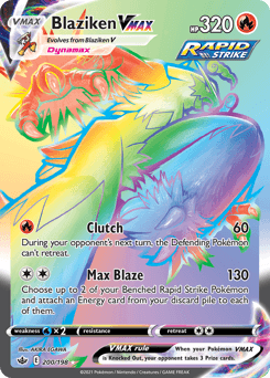 Blaziken VMAX 200 — Chilling Reign