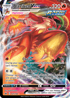 Blaziken VMAX 21 — Chilling Reign