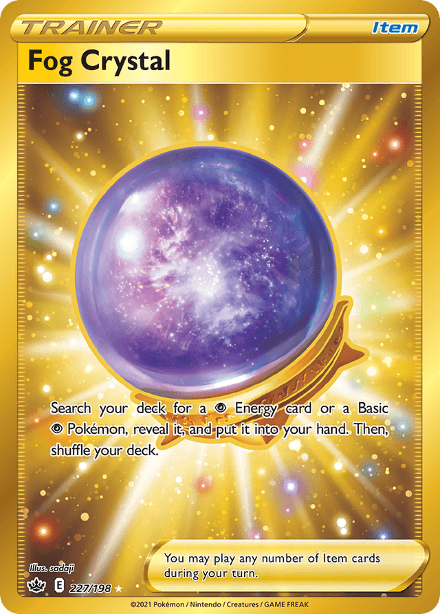 Carta Fog Crystal 227/198 do set Chilling Reign — Pokémon TCG | Bynx