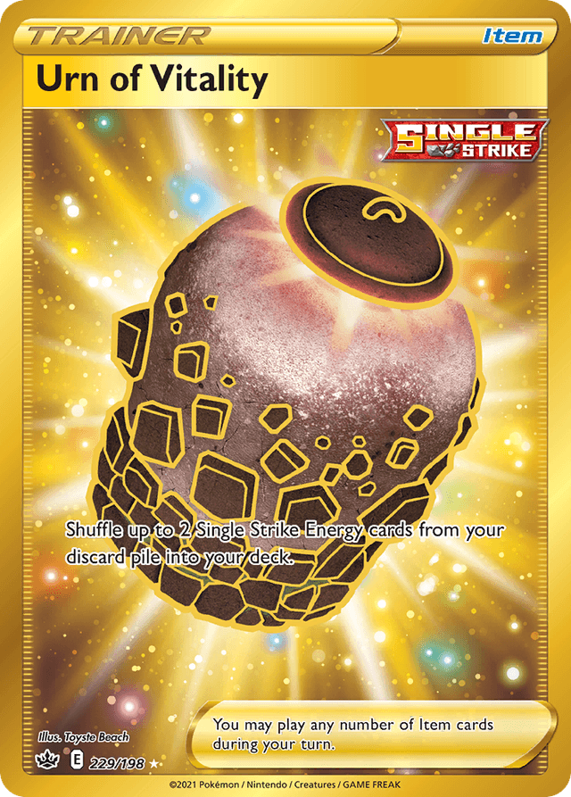 Carta Urn of Vitality 229/198 do set Chilling Reign — Pokémon TCG | Bynx