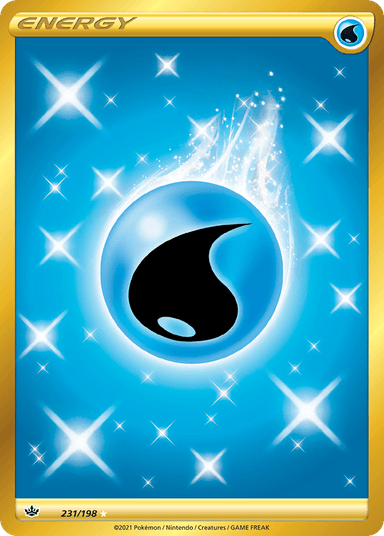 Carta Water Energy 231/198 do set Chilling Reign — Pokémon TCG | Bynx