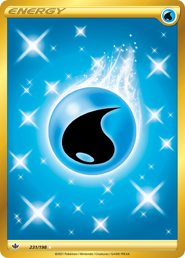 Carta Water Energy 231/198 do set Chilling Reign — Pokémon TCG | Bynx