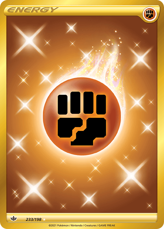 Carta Fighting Energy 233/198 do set Chilling Reign — Pokémon TCG | Bynx