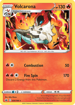 Volcarona 24 — Chilling Reign