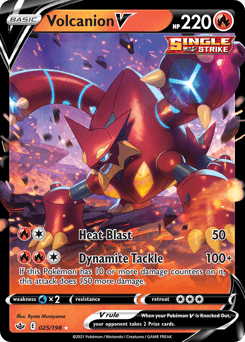 Volcanion V 25 — Chilling Reign