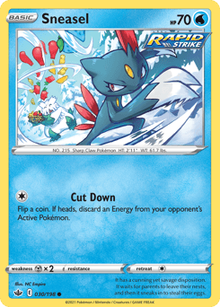 Sneasel 30 — Chilling Reign