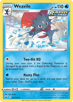 Weavile 31 — Chilling Reign