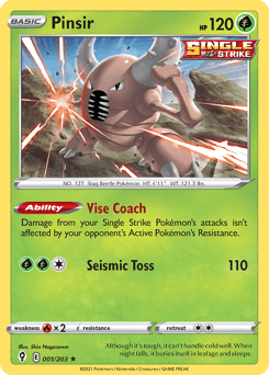Pinsir 1 — Evolving Skies