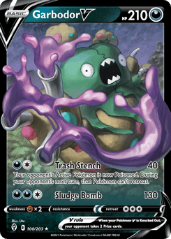 Garbodor V 100/203 — Céus em Evolução