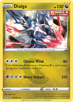 Dialga 112/203 — Evolving Skies