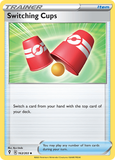 Carta Switching Cups 162/203 do set Evolving Skies — Pokémon TCG | Bynx