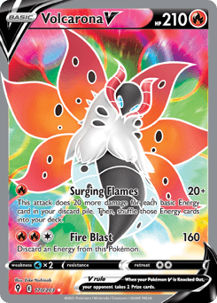 Volcarona V 170 — Evolving Skies