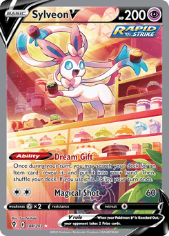 Sylveon V 184 — Evolving Skies