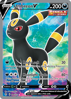 Umbreon V 188 — Evolving Skies