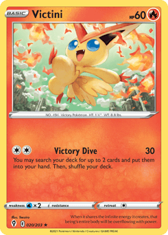 Victini 20/203 — Céus em Evolução