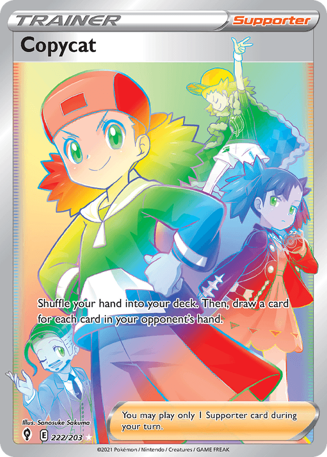 Carta Copycat 222/203 do set Evolving Skies — Pokémon TCG | Bynx