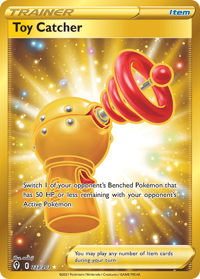Carta Toy Catcher 233/203 do set Evolving Skies — Pokémon TCG | Bynx