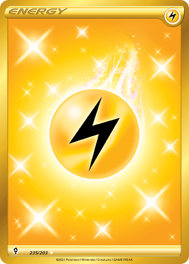 Carta Lightning Energy 235/203 do set Evolving Skies — Pokémon TCG | Bynx