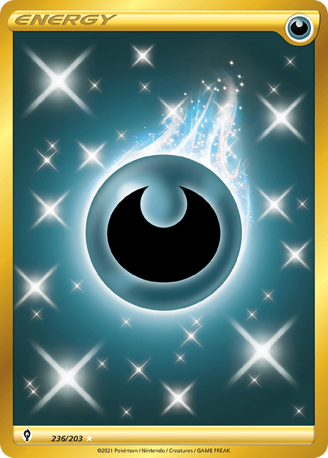 Carta Darkness Energy 236/203 do set Evolving Skies — Pokémon TCG | Bynx