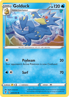 Golduck 25/203 — Céus em Evolução