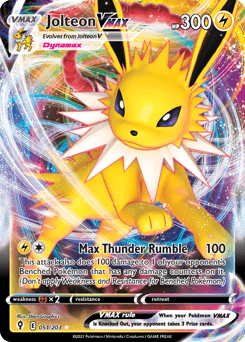 Jolteon VMAX 51 — Evolving Skies