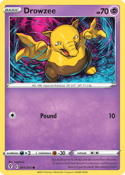 Drowzee 61 — Evolving Skies