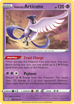 Galarian Articuno 63 — Evolving Skies