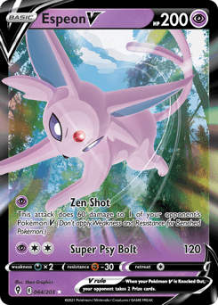 Espeon V 64/203 — Céus em Evolução